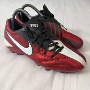 Nike T90 Total Ninety Shoot IV 4 FG Men's 6.5 Leather Soccer Cleats Or Women's 8